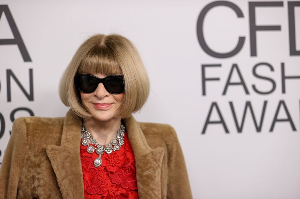 Anna Wintour, redaktorka naczelna amerykańskiej edycji Vogue'a od 1988 roku