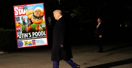 Zadrwili z Trumpa. Prześmiewcza okładka na Wyspach
