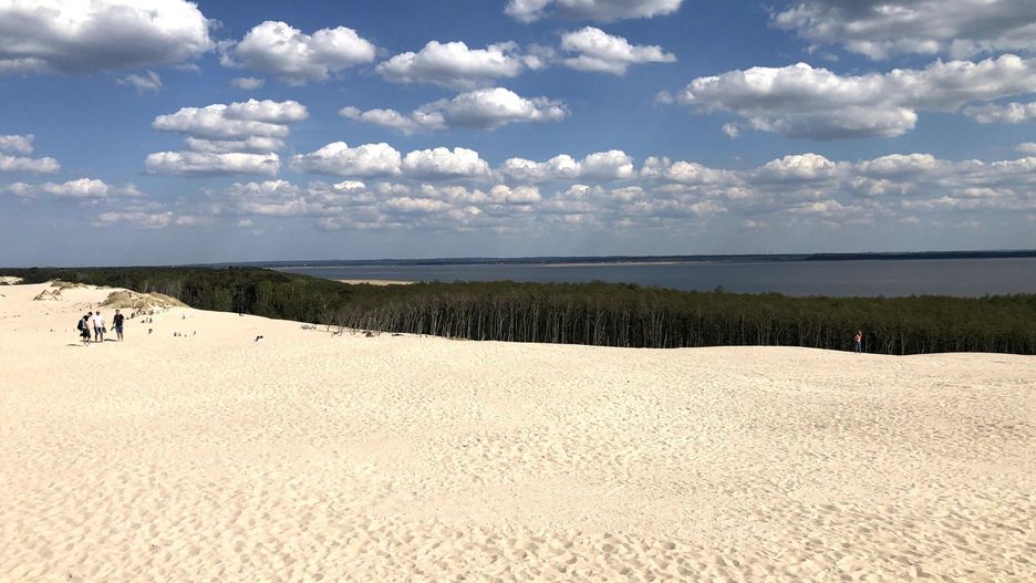 Wydmy w Słowińskim Parku Narodowym