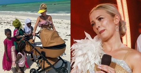Barbara Kurdej-Szatan nie widzi problemu w reklamowaniu wózka na tle zanzibarskich dzieci: "PRZESTAŃCIE DRAMATYZOWAĆ"