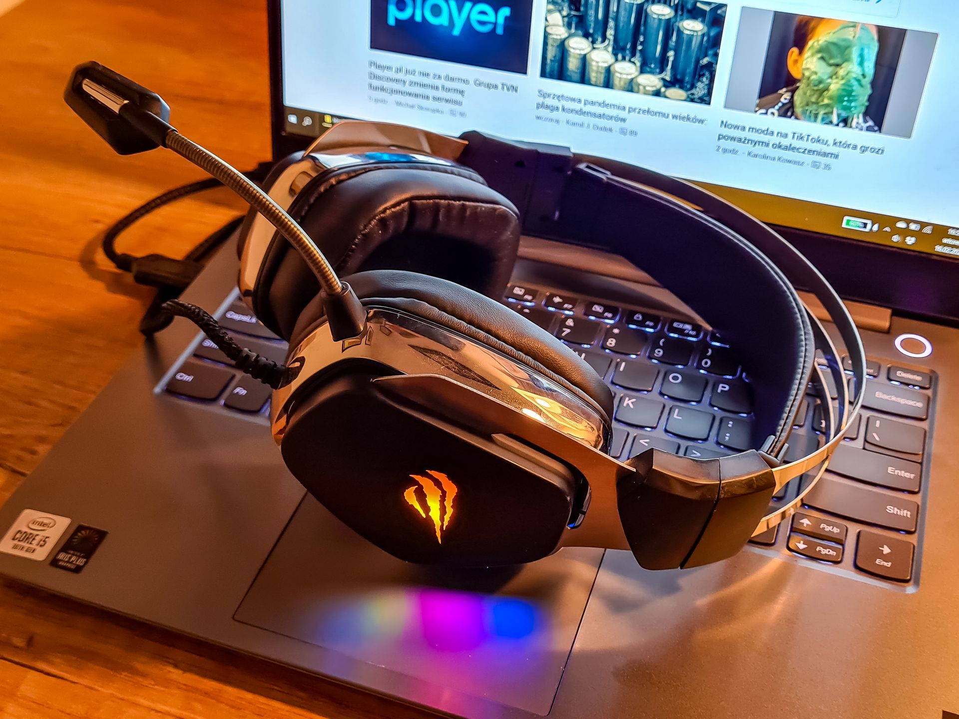 Słuchawki Havit H2018U USB 7.1 i klawiatura mechaniczna KB857L: Zestaw tylko dla graczy? 2