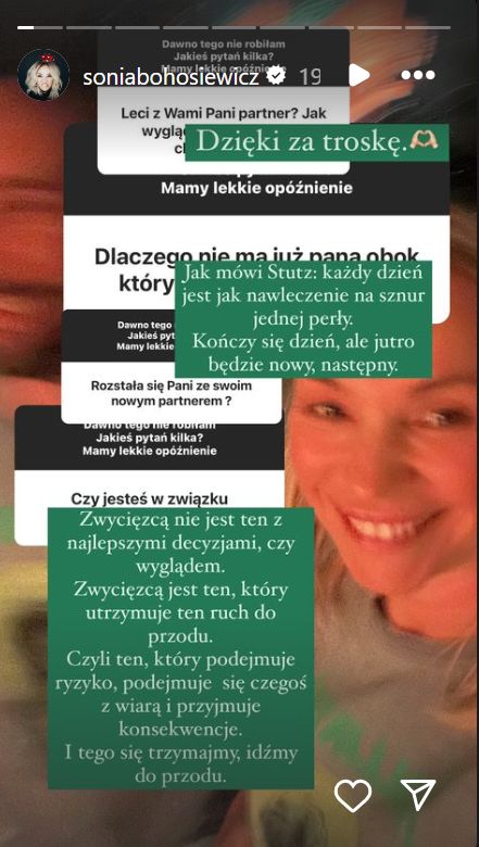 Sonia Bohosiewicz rozstała się z partnerem?