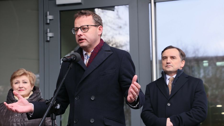 Wiceminister sprawiedliwości Marcin Romanowski 