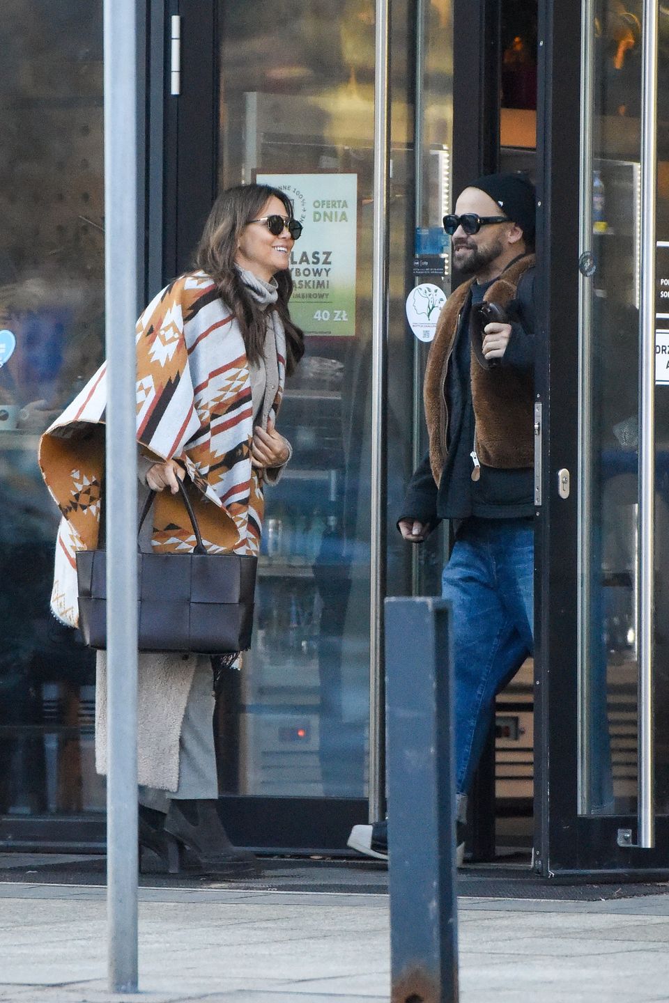 Kinga Rusin i Michał Piróg spotkali się w Warszawie