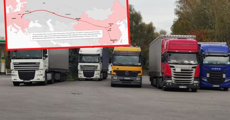 Poszukiwani kierowcy, którzy będą jeździć z Polski do Chin. Zarobki? Od 11 tys. zł