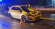 Lublin: Nie zauważył zatrzymujących się aut. Kierowca Toyoty wjechał w Opla