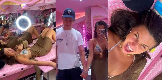 Julia Wieniawa zaszalała na Ibizie i zrobiła matching tatuaż z przyjacielem. Ładny? (ZDJĘCIA)