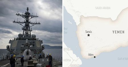 Pentagon: Amerykański okręt wojenny zaatakowany na Morzu Czerwonym