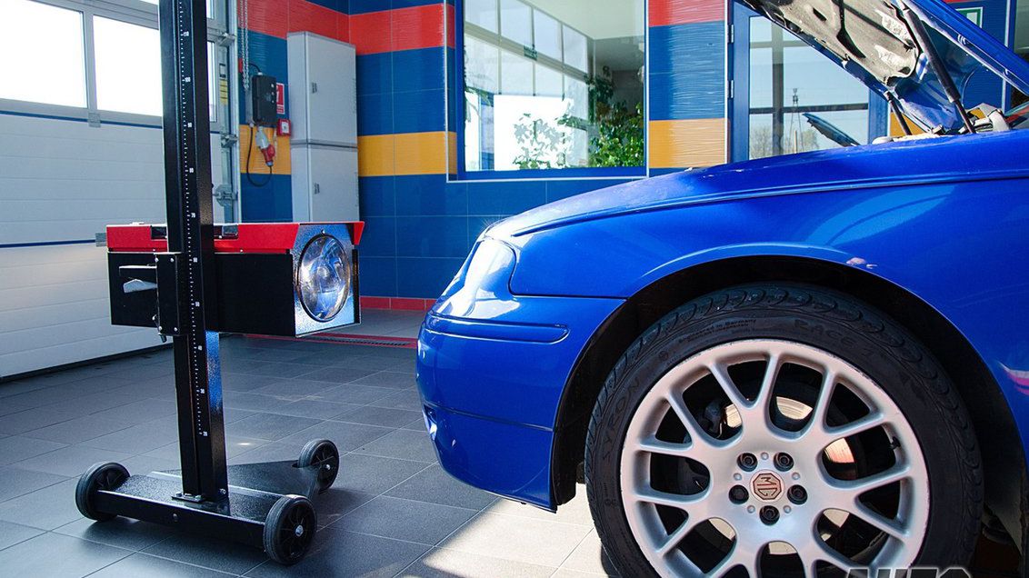 Kontrola ustawienia świateł