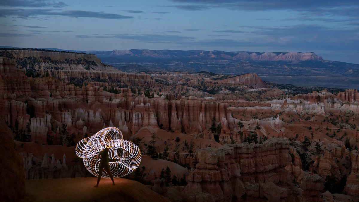 Ledowe hula-hop i piękne krajobrazy z parków narodowych USA 1