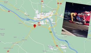 Toruń. Wypadek na trasie S10. Ranni i rozbite auta