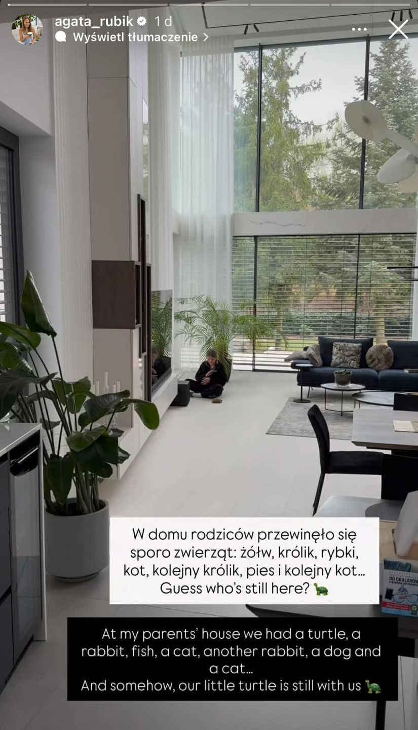 Tak mieszkają rodzice Agaty Rubik
