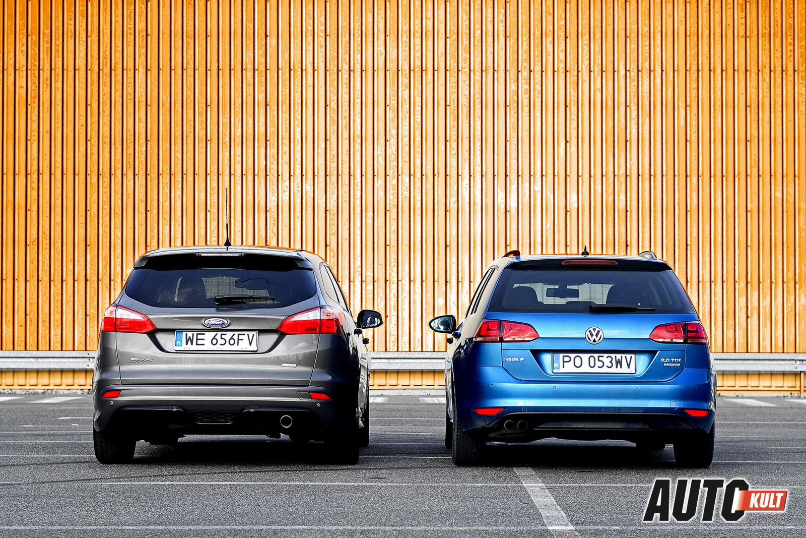 Volkswagen Golf Variant VII 2,0 TDI Highline vs. Ford Focus Kombi 1,6 EcoBoost Titanium - test  [galeria] 6