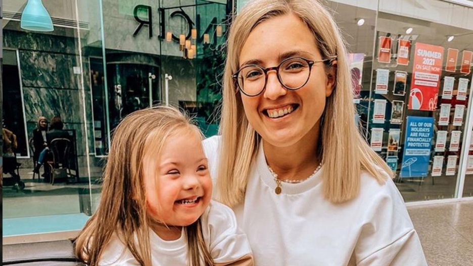 Joanna ze swoją córką Kornelią