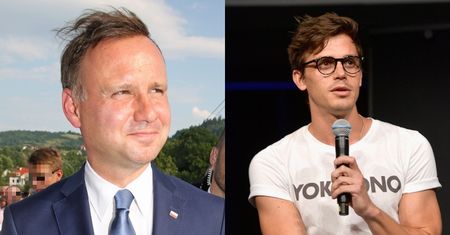 Antoni Porowski z "Porad różowej brygady" Netfliksa DRWI z Andrzeja Dudy: "Nie mogę się doczekać TWOJEJ PORAŻKI"