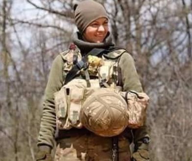 Ukraina opłakuje bohaterską żołnierkę. Zginęła, broniąc Kijowa