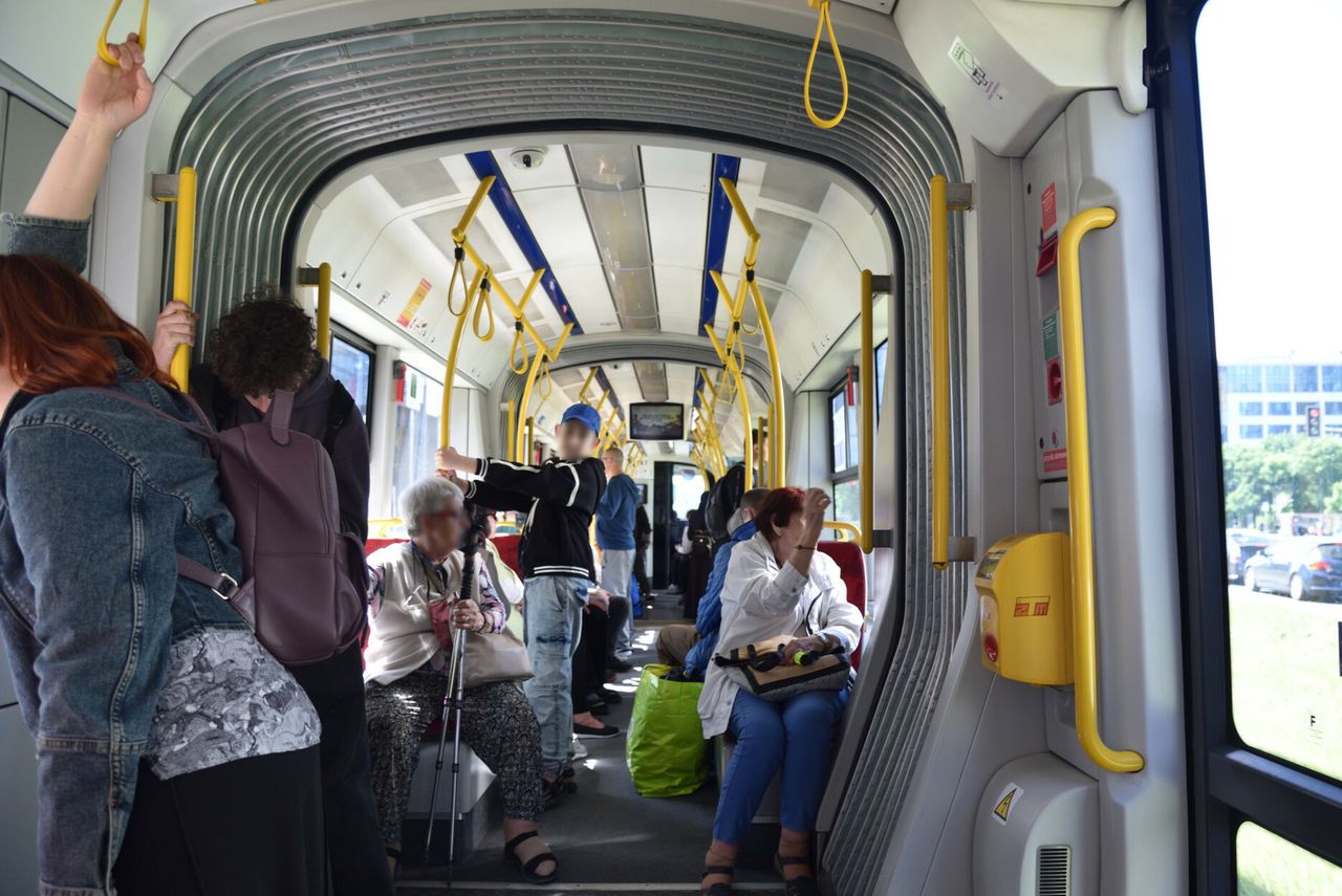 W krakowskim tramwaju doszło do przykrej sytuacji