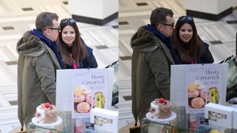 Maciej Orłoś i Paulina Koziejowska przyłapani w galerii 