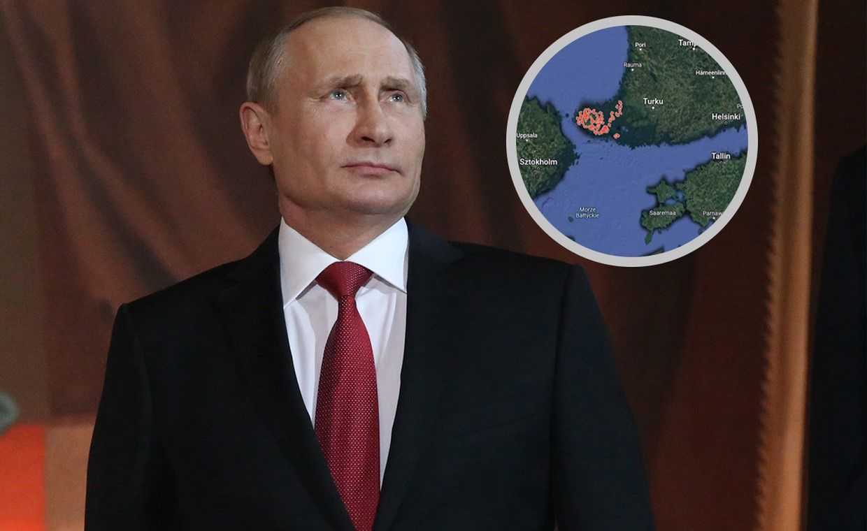 Wyspy Alandzkie miałyby być łatwym kąskiem dla Rosji i kolejnym celem Władimira Putina