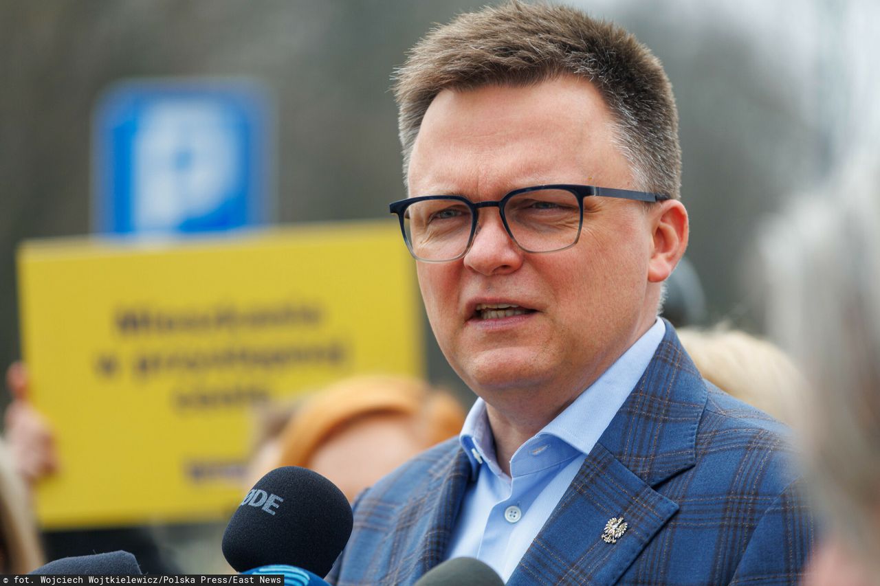 "Nie mieliśmy wpływu". Skandal po spotkaniu Hołowni na Podlasiu