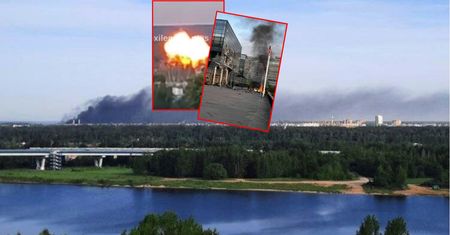 Zełenski nie żartował. 300 dronów spadło na Rosję. Atak trwa