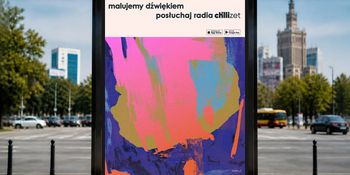 Chillizet "maluje dźwiękiem". Nowa kampania radia łączy muzykę ze sztuką