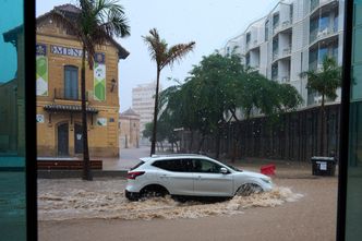 Malaga "pod wodą". Kolejna powódź w Hiszpanii