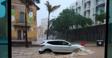 Malaga "pod wodą". Kolejna powódź w Hiszpanii