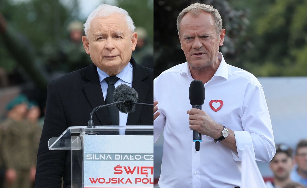 Jarosław Kaczyński, Donald Tusk 