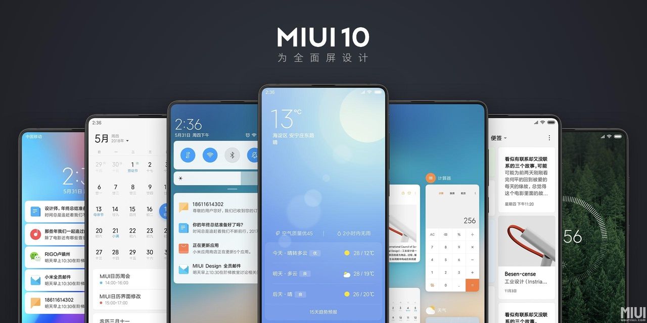 Względnie krótki opis testowej odsłony MIUI 10, czyli nowości zaimplementowane do najlepszej nakładki na Androida