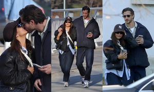 Julia Wieniawa przemierza miasto w asyście nowego obiektu westchnień. Aktorka i piłkarz nie szczędzili sobie CZUŁOŚCI! (ZDJĘCIA)