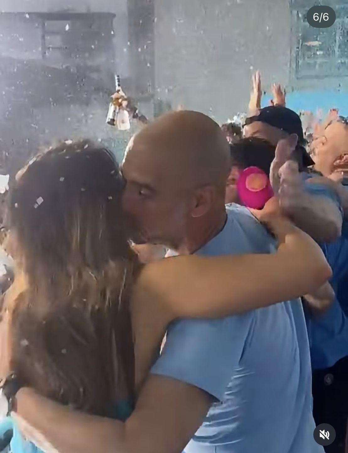 Pep Guardiola i Natalie Pike