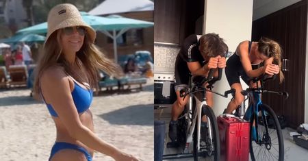 Małgorzata Rozenek chwali się ZABÓJCZĄ figurą w bikini na plaży w Dubaju. Treningi z Robertem Karasiem jej służą? (FOTO)