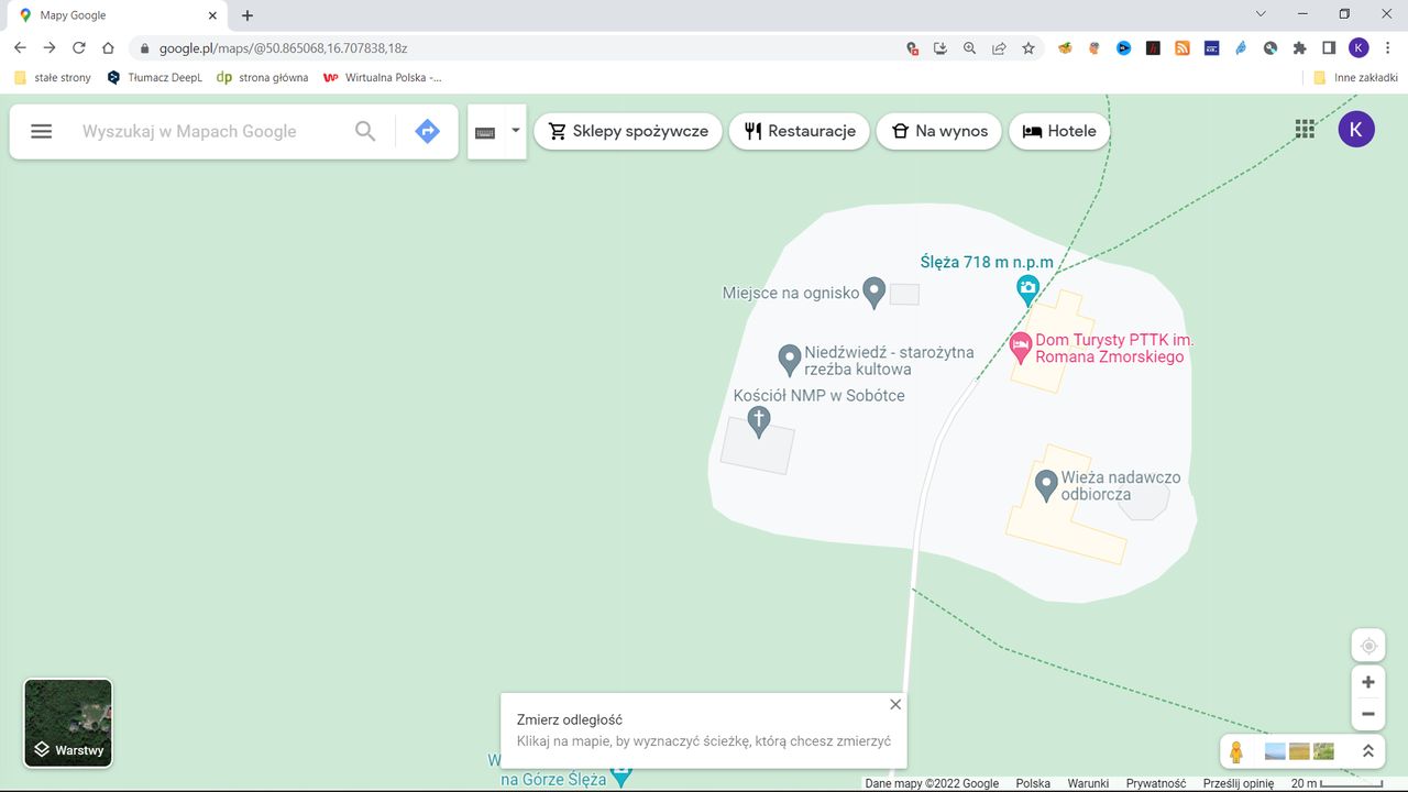 Google Maps: przybliżamy mapę