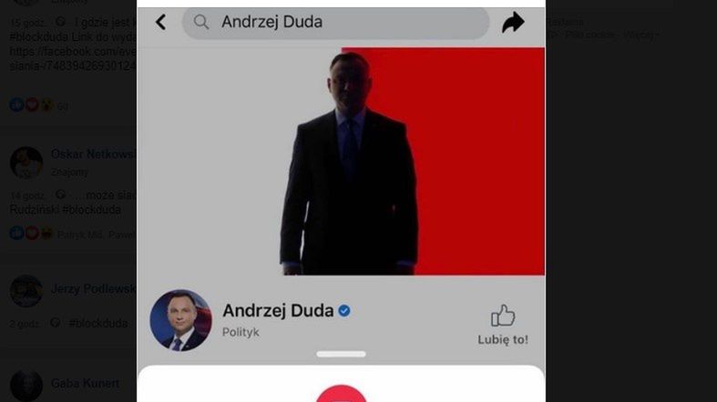 Profil Andrzeja Dudy na Instagramie zgłoszony za mowę nienawiści