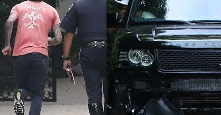 David Beckham spowodował wypadek samochodowy!