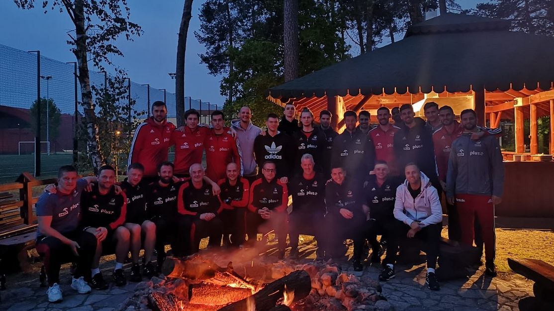 Wspólny grill polskich siatkarzy
