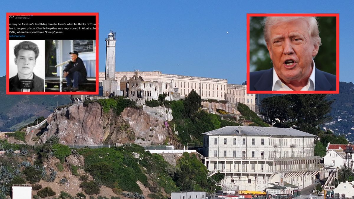 Jeden z ostatnich żyjących więźniów Alcatraz mówi o Trumpie