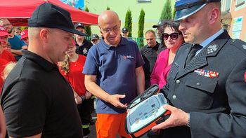 Powiat gorlicki: Defibrylatory AED na remizach OSP dzięki Budżetowi Obywatelskiemu Małopolski
