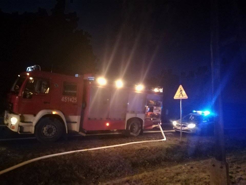 Z ostatniej chwili: Pożar warsztatu samochodowego w Miłkowie