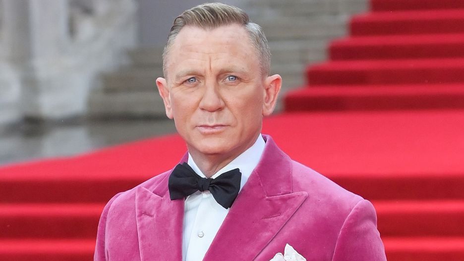 Daniel Craig na premierze "Nie czas umierać"