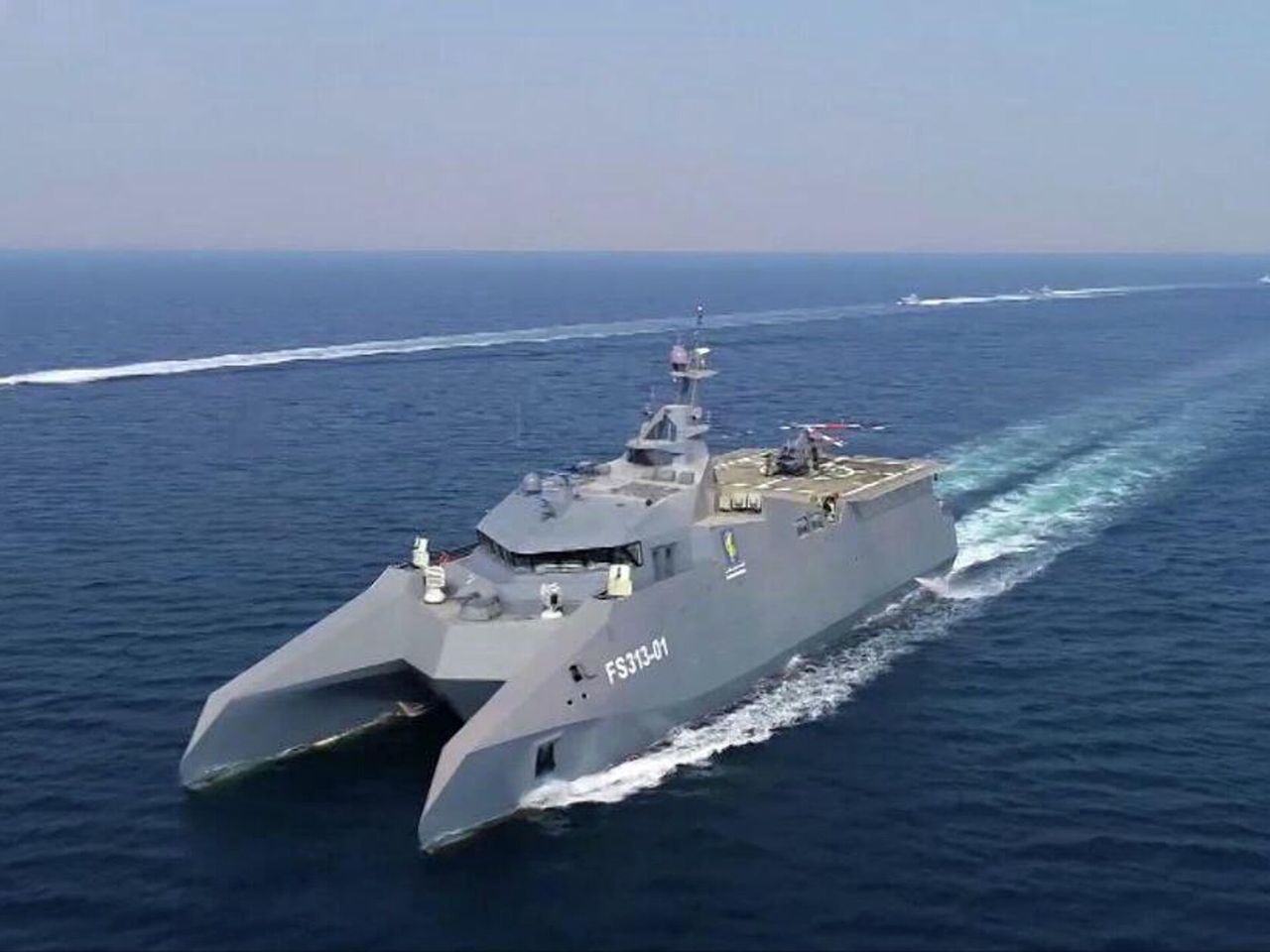 Iranian corvette Shahid Soleimani