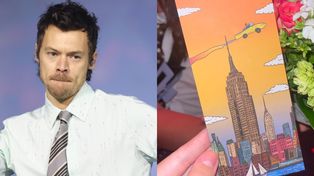 Harry Styles WKURZYŁ fanów z Ameryki przed rocznicą zamachu na WTC. Umieścił na biletach samolot LECĄCY NAD NOWOJORSKIM WIEŻOWCEM... (FOTO)