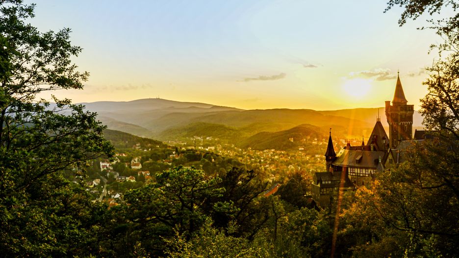 Zamek Wernigerode to świetna baza wypadowa w regionie Harzu