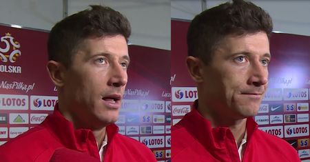 Robert Lewandowski po meczu z Łotwą: "Gra do poprawy, ale plan jest wykonany"