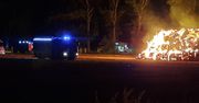 Legnica: 13-latek spod Legnicy podpalił baloty siana. Efekt "zabawy"? Potężny pożar i straty na 125 tys. złotych