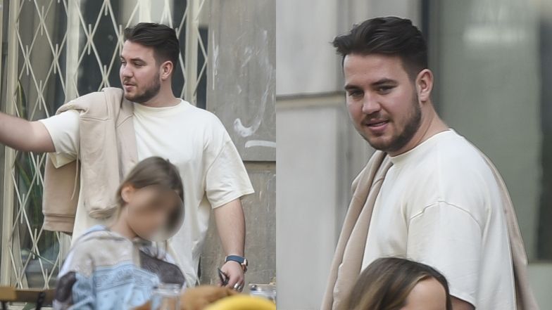 Mateusz Raduszewski na randce z ukochaną