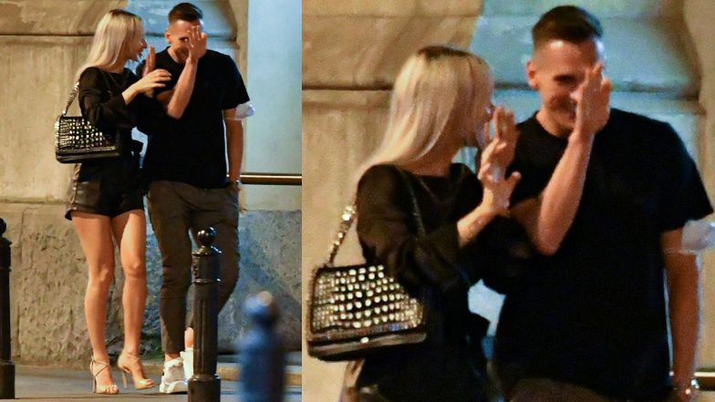 Arkadiusz Milik z nową dziewczyną