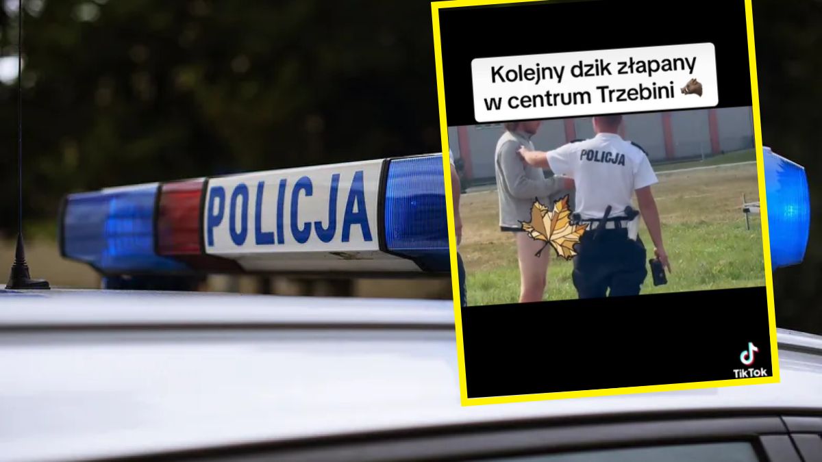 Nieobyczajne zachowanie na ulicach Trzebini. 27-latka przewieziono do szpitala