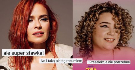 Eurowizja 2023: komentarze internautów po ogłoszeniu uczestników preselekcji: "Stawka wygląda dobrze" vs "NIKOGO NIE ZNAM"